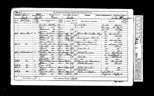 1861 census2