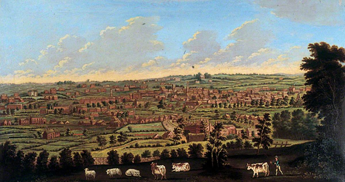 Fielding, Nathan, 1747-c.1814; Prospect of Leeds
