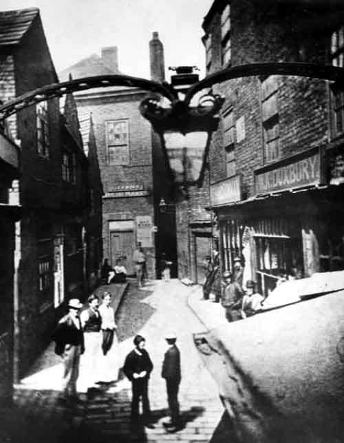 Rotation office yard now New Market St 1870